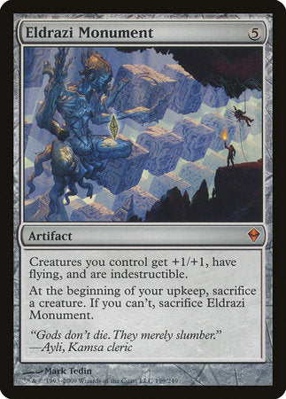 Eldrazi Monument [Zendikar] | Jack's On Queen