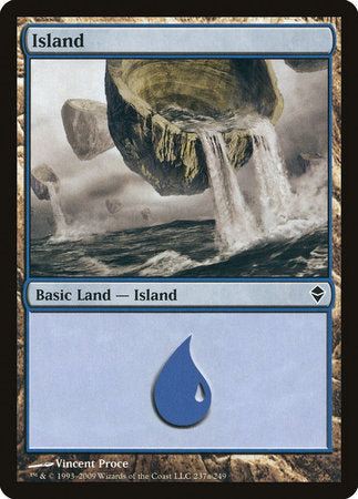 Island (237a) [Zendikar] | Jack's On Queen