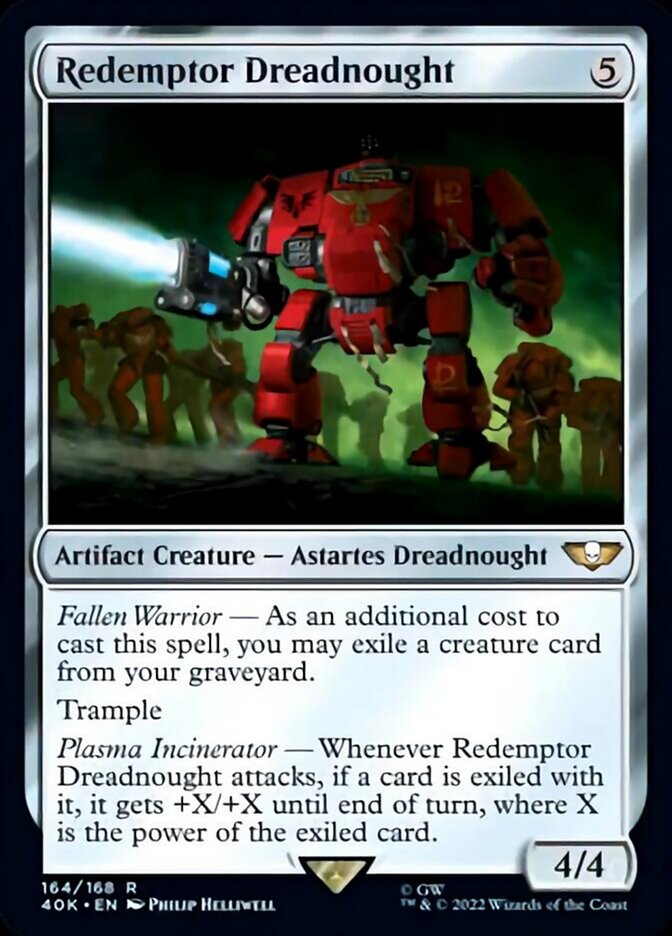 Redemptor Dreadnought (Surge Foil) [Universes Beyond: Warhammer 40,000] | Jack's On Queen