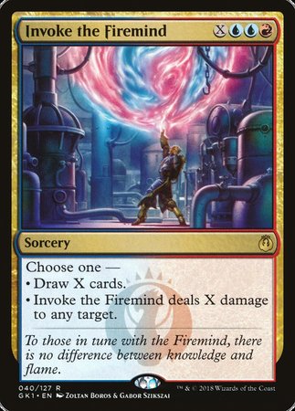 Invoke the Firemind [GRN Guild Kit] | Jack's On Queen