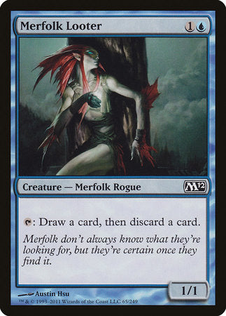 Merfolk Looter [Magic 2012] | Jack's On Queen