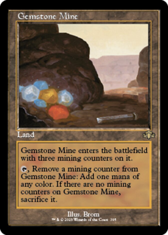 Gemstone Mine (Retro) [Dominaria Remastered] | Jack's On Queen