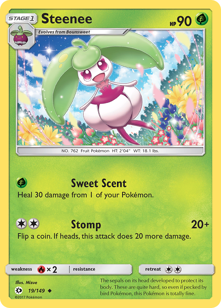 Steenee (19/149) [Sun & Moon: Base Set] | Jack's On Queen