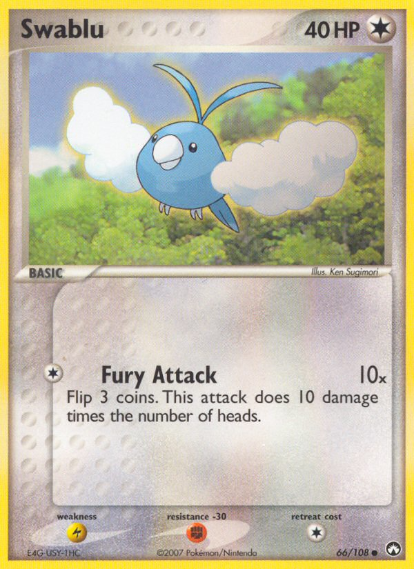 Swablu (66/108) [EX: Power Keepers] | Jack's On Queen