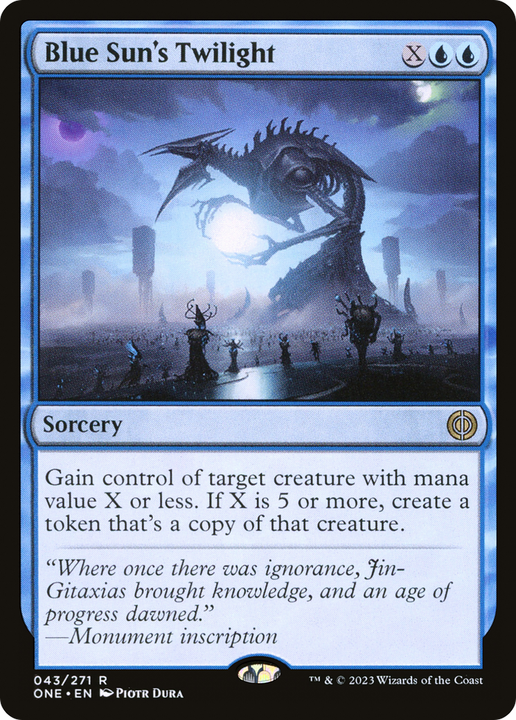 Blue Sun's Twilight [Phyrexia: All Will Be One] | Jack's On Queen