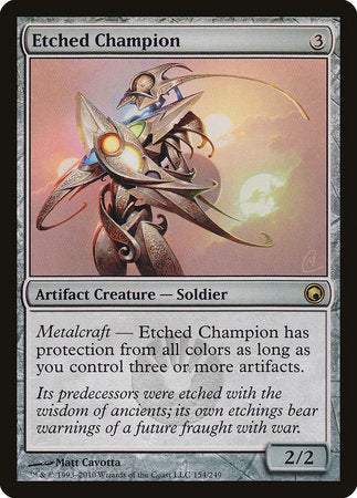 Etched Champion [Scars of Mirrodin] | Jack's On Queen