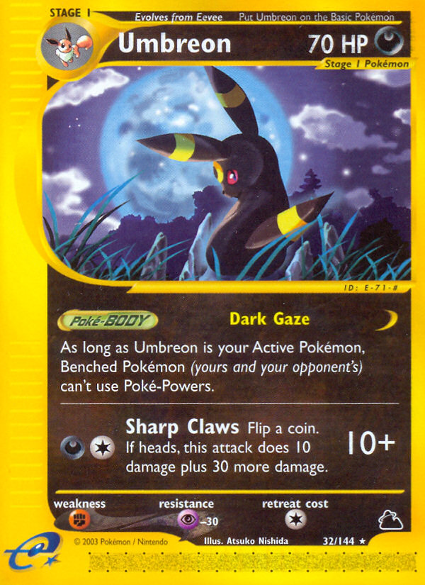 Umbreon (32/144) [Skyridge] | Jack's On Queen