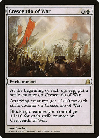 Crescendo of War [Commander 2011] | Jack's On Queen