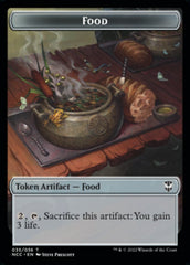 Food // Citizen Double-sided Token [Streets of New Capenna Commander Tokens] | Jack's On Queen