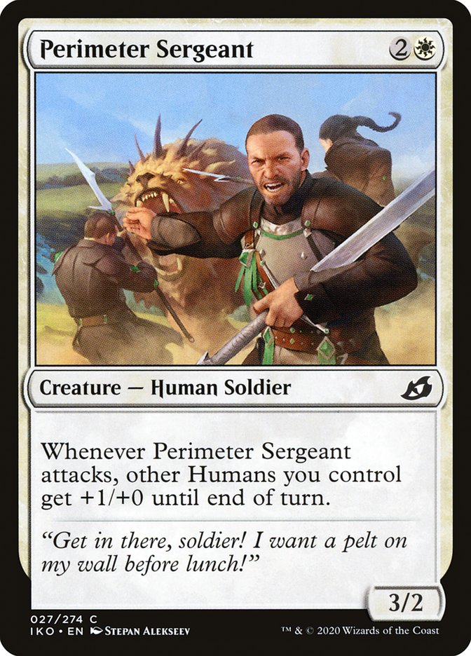 Perimeter Sergeant [Ikoria: Lair of Behemoths] | Jack's On Queen