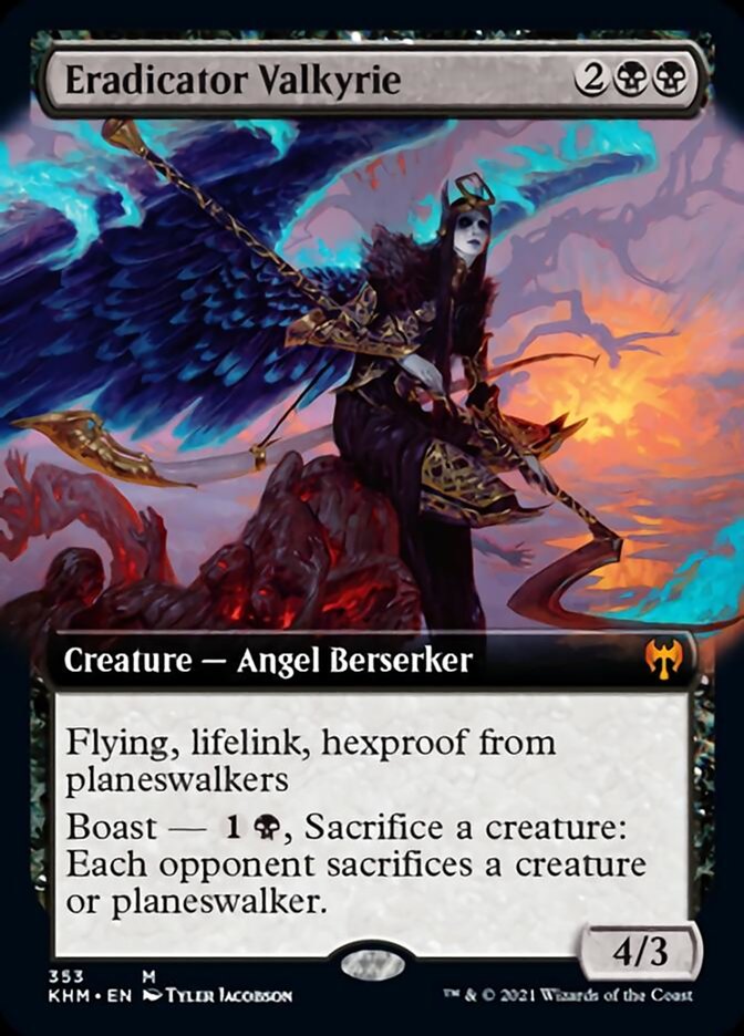 Eradicator Valkyrie (Extended Art) [Kaldheim] | Jack's On Queen