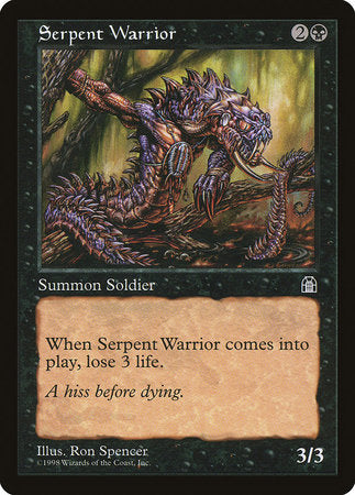 Serpent Warrior [Stronghold] | Jack's On Queen