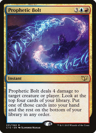 Prophetic Bolt [Commander 2015] | Jack's On Queen