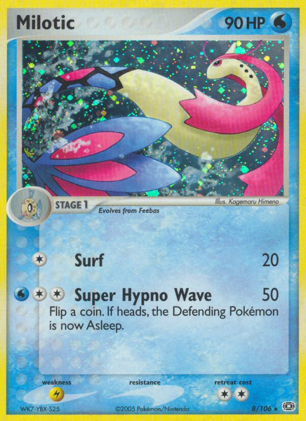 Milotic (8/106) [EX: Emerald] | Jack's On Queen