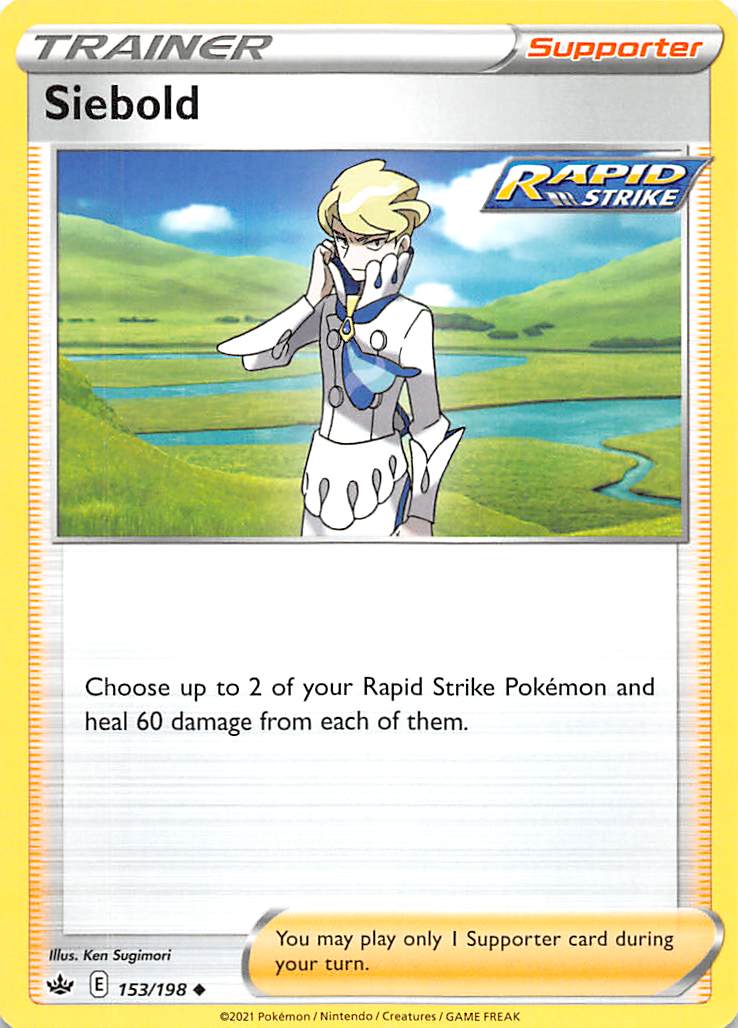 Siebold (153/198) [Sword & Shield: Chilling Reign] | Jack's On Queen