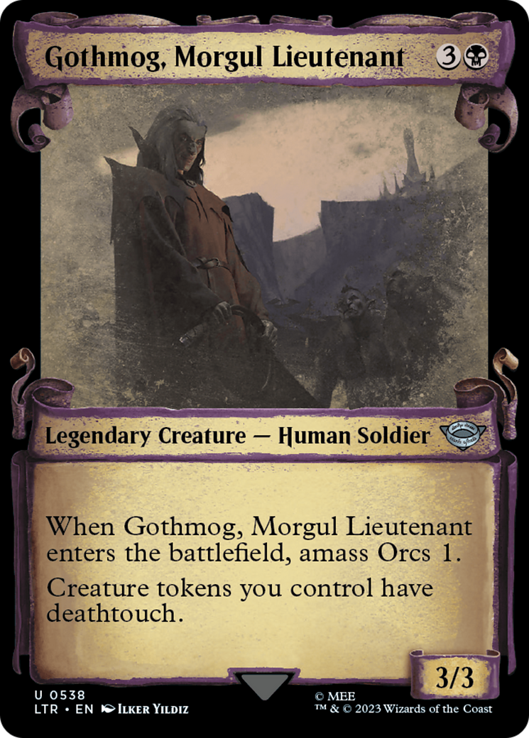 Gothmog, Morgul Lieutenant [The Lord of the Rings: Tales of Middle-Earth Showcase Scrolls] | Jack's On Queen