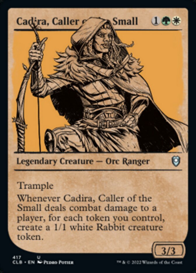 Cadira, Caller of the Small (Showcase) [Commander Legends: Battle for Baldur's Gate] | Jack's On Queen