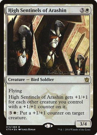 High Sentinels of Arashin [Khans of Tarkir Promos] | Jack's On Queen