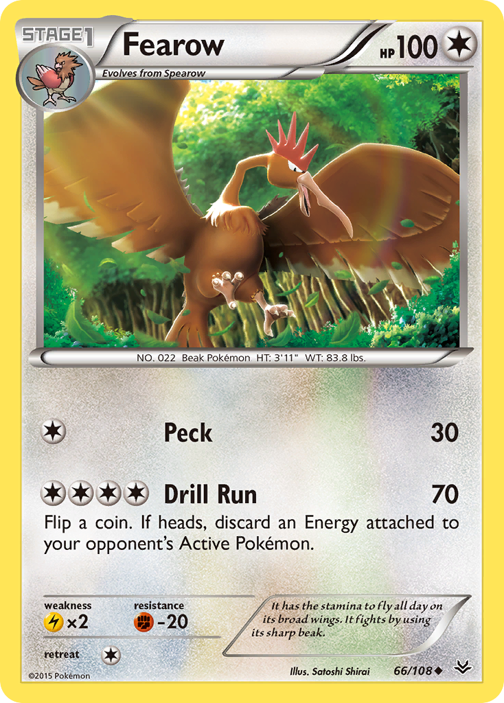 Fearow (66/108) [XY: Roaring Skies] | Jack's On Queen