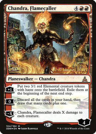 Chandra, Flamecaller [Oath of the Gatewatch Promos] | Jack's On Queen