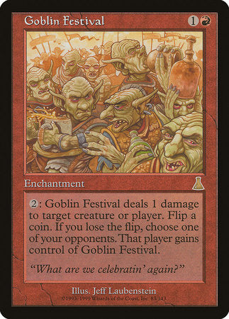 Goblin Festival [Urza's Destiny] | Jack's On Queen