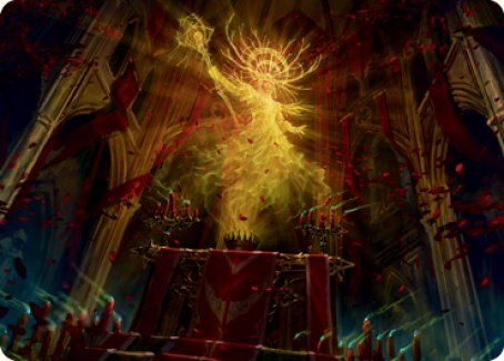 Katilda, Dawnhart Martyr Art Card [Innistrad: Crimson Vow Art Series] | Jack's On Queen