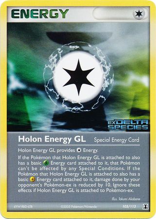 Holon Energy GL (105/113) (Stamped) [EX: Delta Species] | Jack's On Queen