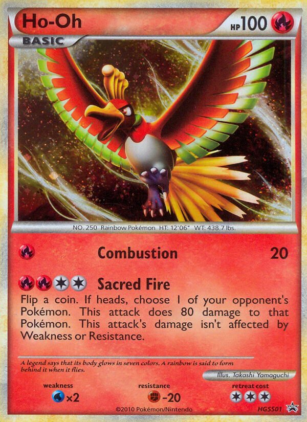 Ho-Oh (HGSS01) [HeartGold & SoulSilver: Black Star Promos] | Jack's On Queen