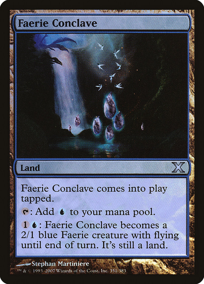 Faerie Conclave (Premium Foil) [Tenth Edition] | Jack's On Queen