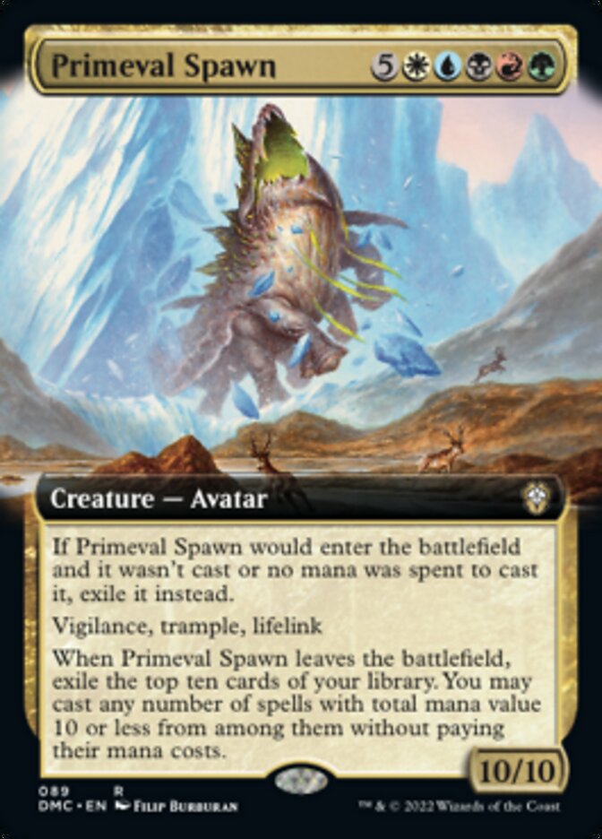 Primeval Spawn (Extended Art) [Dominaria United Commander] | Jack's On Queen