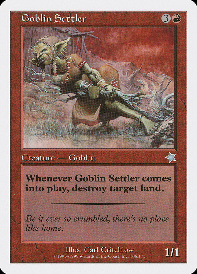 Goblin Settler [Starter 1999] | Jack's On Queen