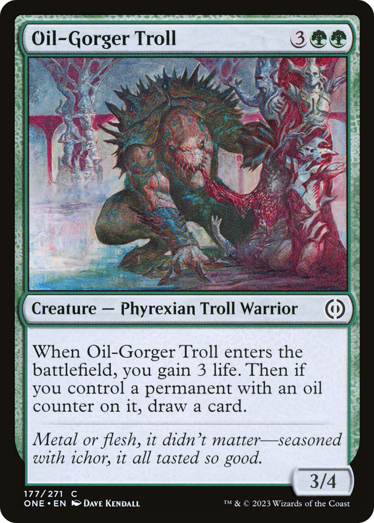 Oil-Gorger Troll [Phyrexia: All Will Be One] | Jack's On Queen