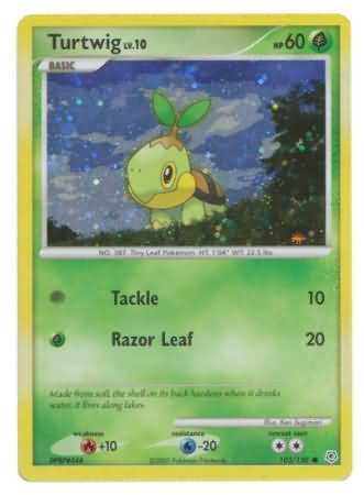 Turtwig (103/130) (Cosmos Holofoil) [Diamond & Pearl: Base Set] | Jack's On Queen