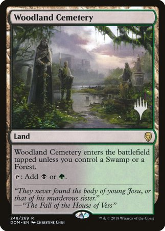 Woodland Cemetery [Dominaria Promos] | Jack's On Queen