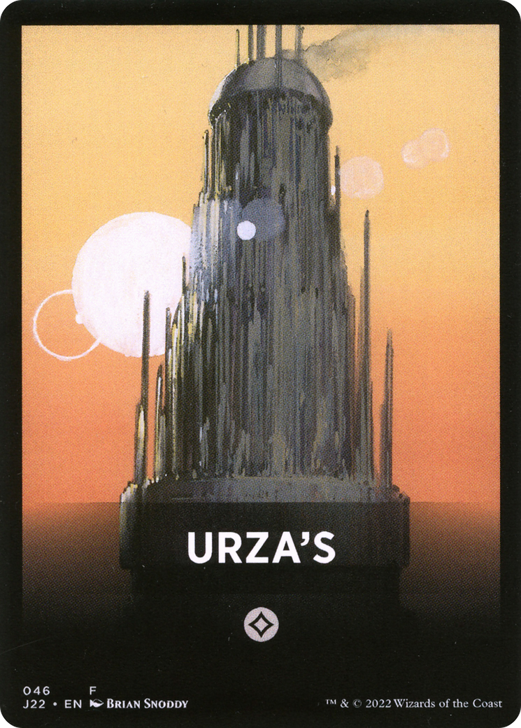 Urza's Theme Card [Jumpstart 2022 Front Cards] | Jack's On Queen