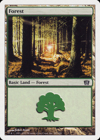 Forest (347) [Eighth Edition] | Jack's On Queen