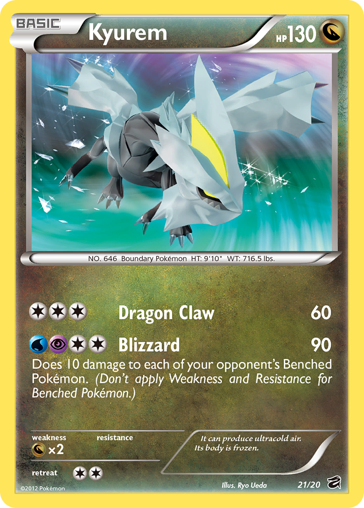 Kyurem (21/20) [Black & White: Dragon Vault] | Jack's On Queen