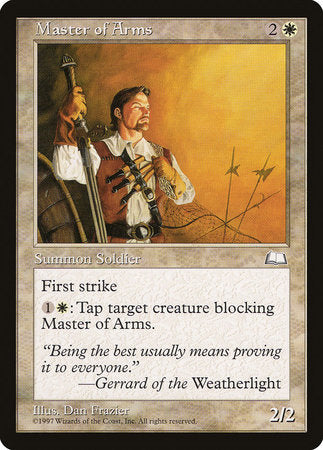 Master of Arms [Weatherlight] | Jack's On Queen