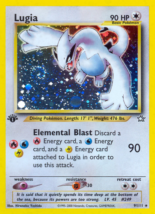 Lugia (9/111) [Neo Genesis 1st Edition] | Jack's On Queen