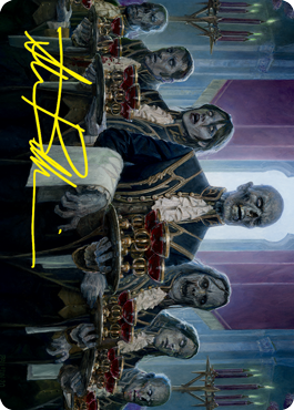 Dying to Serve Art Card (Gold-Stamped Signature) [Innistrad: Crimson Vow Art Series] | Jack's On Queen