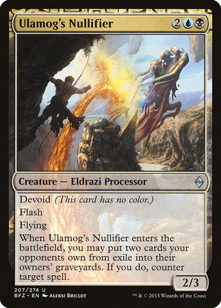 Ulamog's Nullifier [Battle for Zendikar] | Jack's On Queen