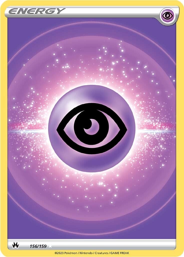 Psychic Energy (156/159) (Texture Full Art) [Sword & Shield: Crown Zenith] | Jack's On Queen