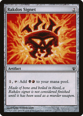 Rakdos Signet [Archenemy] | Jack's On Queen