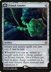 Primal Amulet // Primal Wellspring (Buy-A-Box) [Ixalan Treasure Chest] | Jack's On Queen