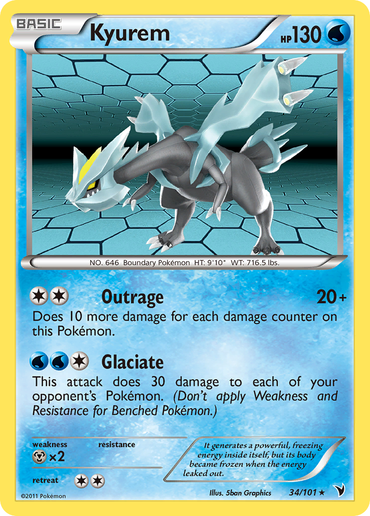 Kyurem (34/101) [Black & White: Noble Victories] | Jack's On Queen