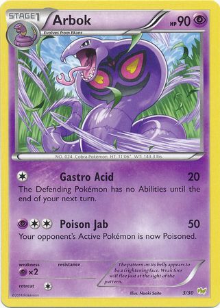 Arbok (3/30) [XY: Trainer Kit - Noivern] | Jack's On Queen