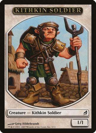 Kithkin Soldier Token [Lorwyn Tokens] | Jack's On Queen