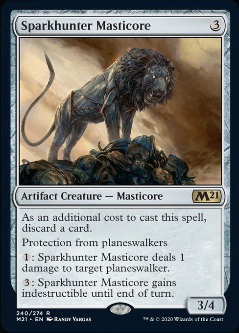 Sparkhunter Masticore [Core Set 2021] | Jack's On Queen
