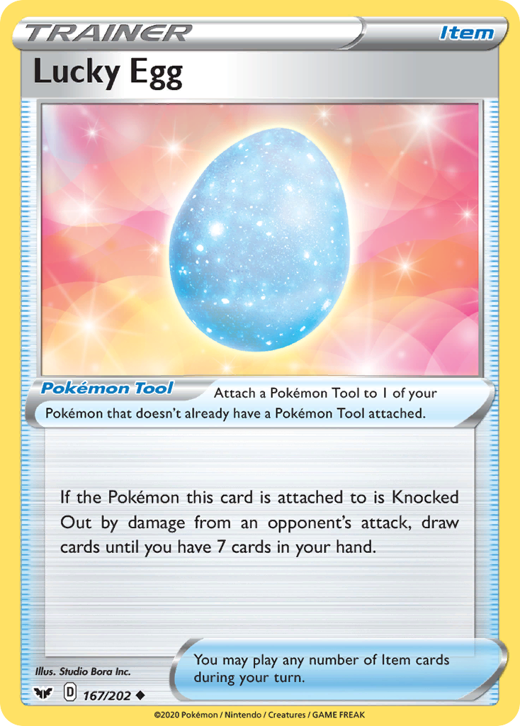 Lucky Egg (167/202) [Sword & Shield: Base Set] | Jack's On Queen