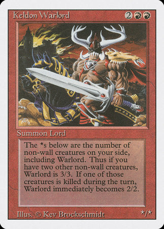 Keldon Warlord [Revised Edition] | Jack's On Queen